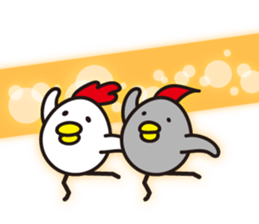 Funny birds.. sticker #7620603