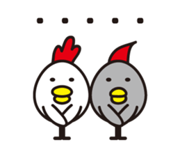 Funny birds.. sticker #7620610