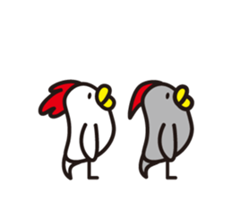 Funny birds.. sticker #7620611