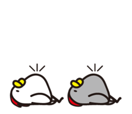 Funny birds.. sticker #7620614