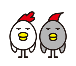 Funny birds.. sticker #7620616