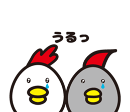 Funny birds.. sticker #7620619