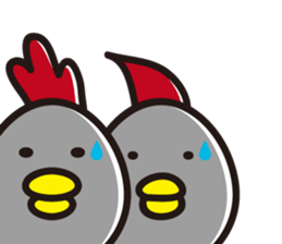 Funny birds.. sticker #7620630