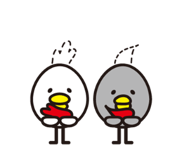 Funny birds.. sticker #7620634