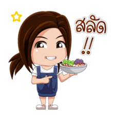 Cherry sassy girl sticker #7620761