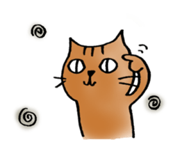 A cat named Torata4 sticker #7622368