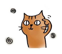 A cat named Torata4 sticker #7622368