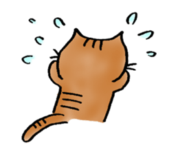 A cat named Torata4 sticker #7622377