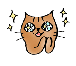 A cat named Torata4 sticker #7622391