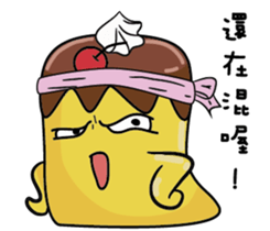 Pudding love sports sticker #7622518