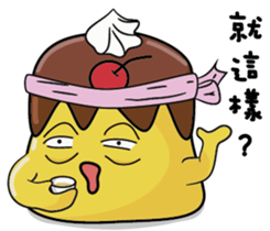 Pudding love sports sticker #7622544