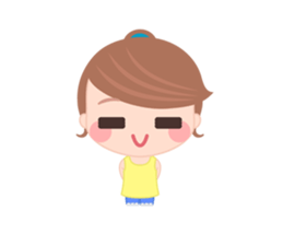 Sweet Cutie Girl sticker #7622880