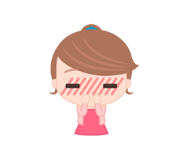 Sweet Cutie Girl sticker #7622884