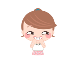 Sweet Cutie Girl sticker #7622889