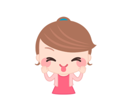 Sweet Cutie Girl sticker #7622893