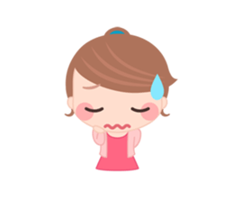 Sweet Cutie Girl sticker #7622894