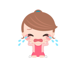 Sweet Cutie Girl sticker #7622898