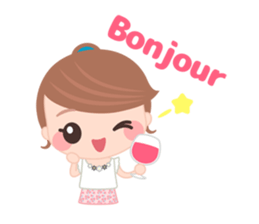 Sweet Cutie Girl sticker #7622905