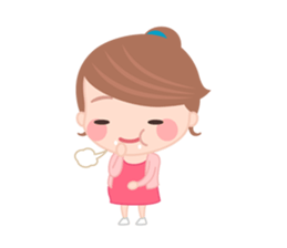 Sweet Cutie Girl sticker #7622907