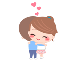 Sweet Cutie Girl sticker #7622914