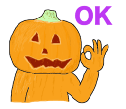 Mr.pumpkin sticker #7623676