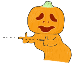 Mr.pumpkin sticker #7623678