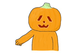 Mr.pumpkin sticker #7623685