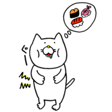 Sukiyaki Cat 2 sticker #7624361