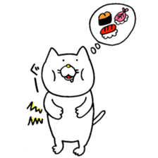 Sukiyaki Cat 2 sticker #7624361