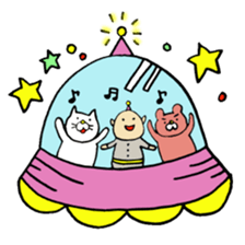 Sukiyaki Cat 2 sticker #7624395