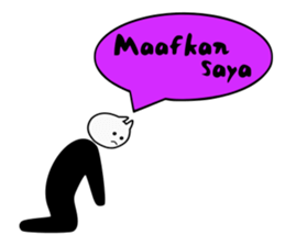 Cat man! sticker #7624601