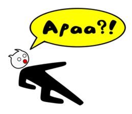 Cat man! sticker #7624612