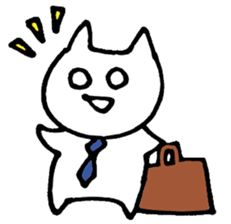 eye-rolling Rabbits n Cats sticker #7625117