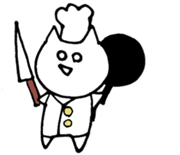 eye-rolling Rabbits n Cats sticker #7625118