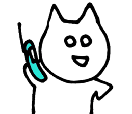 eye-rolling Rabbits n Cats sticker #7625126