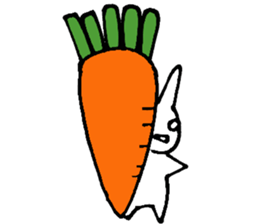 eye-rolling Rabbits n Cats sticker #7625133