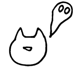 eye-rolling Rabbits n Cats sticker #7625139