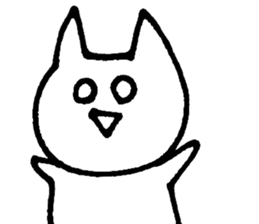 eye-rolling Rabbits n Cats sticker #7625143