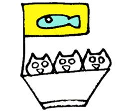 eye-rolling Rabbits n Cats sticker #7625148