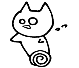 eye-rolling Rabbits n Cats sticker #7625153