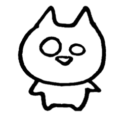 eye-rolling Rabbits n Cats sticker #7625154