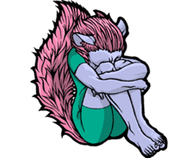 W Sunthorn's Anthropomorphic Oddities sticker #7626501