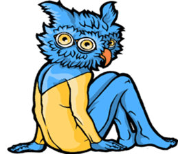 W Sunthorn's Anthropomorphic Oddities sticker #7626514