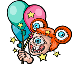 W Sunthorn's Anthropomorphic Oddities sticker #7626520