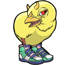 W Sunthorn's Anthropomorphic Oddities sticker #7626526