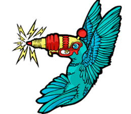 W Sunthorn's Anthropomorphic Oddities sticker #7626529