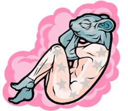 W Sunthorn's Anthropomorphic Oddities sticker #7626530