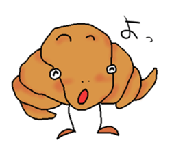 Mr. Croissant sticker #7626532