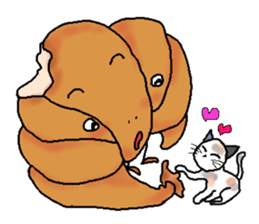 Mr. Croissant sticker #7626533