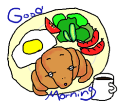 Mr. Croissant sticker #7626541